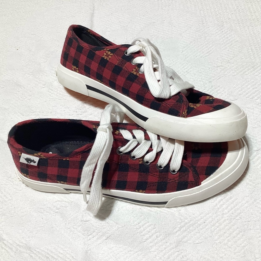 Rocket Dog US Size 9 EUR Size 39.5 Plaid Sneakers Shoes